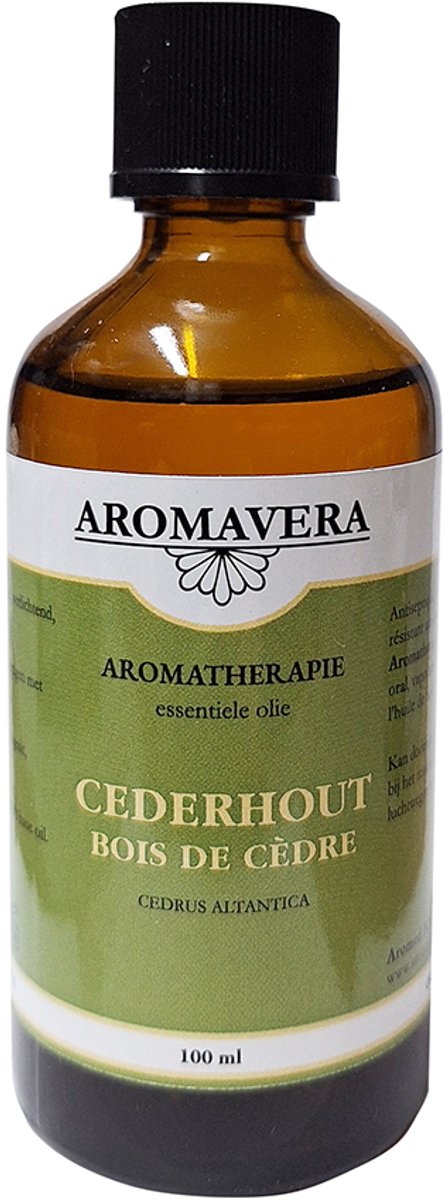 AromaVera Cederhout- etherische olie 100 ml - aromaherapie - Bio