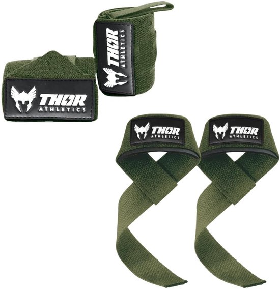 2 Stuks Lifting Straps | Grip Polsbanden voor Fitness