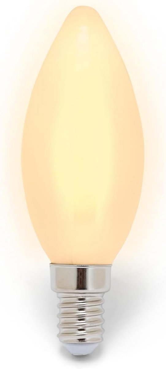 Opaal LED Lamp E14 Kleine Fitting 4W Dimbaar Warm Wit Licht 470 Lumen