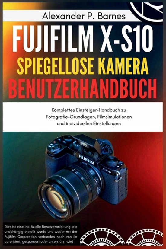 Fujifilm X-S10 Spiegellose Kamera Benutzerhandbuch - cover
