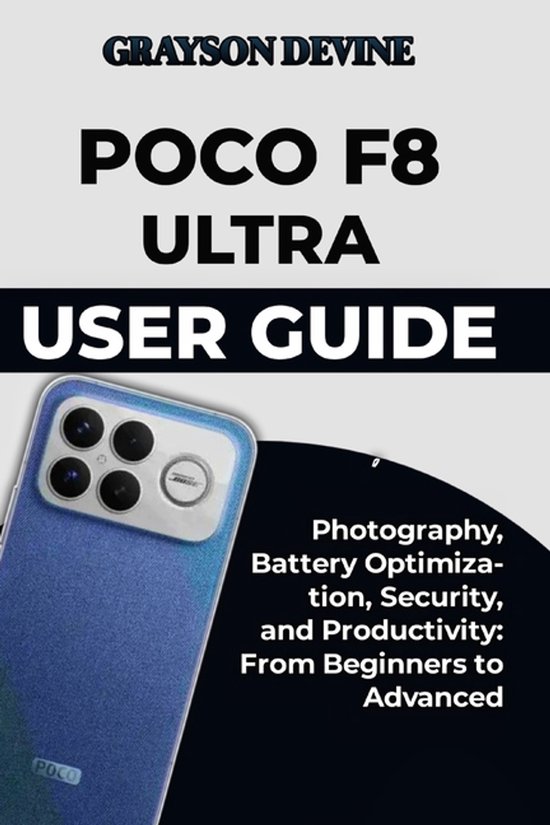 Poco F8 Ultra User Guide - cover