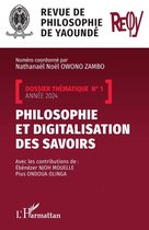 Revue de Philosophie de Yaoundé- Philosophie et digitalisation des savoirs