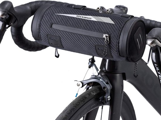 ROCKBROS Stuurtas Bike Front Grote Capaciteit 2L Stuurtas met Afneembare Schouderriem Frame Tas Multifunctionele Fronttas voor racefiets, motorfiets, MTB Bike Bag
