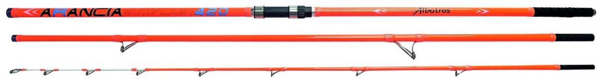Strandhengel - Albatros - Arancia - 4.20m - 100-200gr - oranje