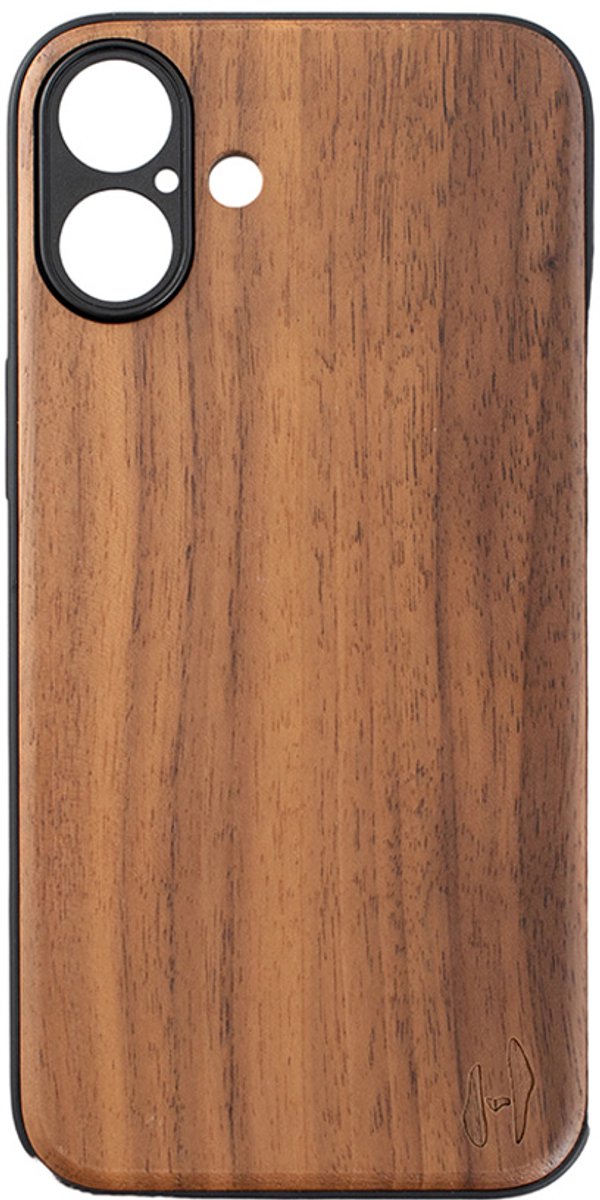 Houten TPU case, iPhone 16 Plus noten