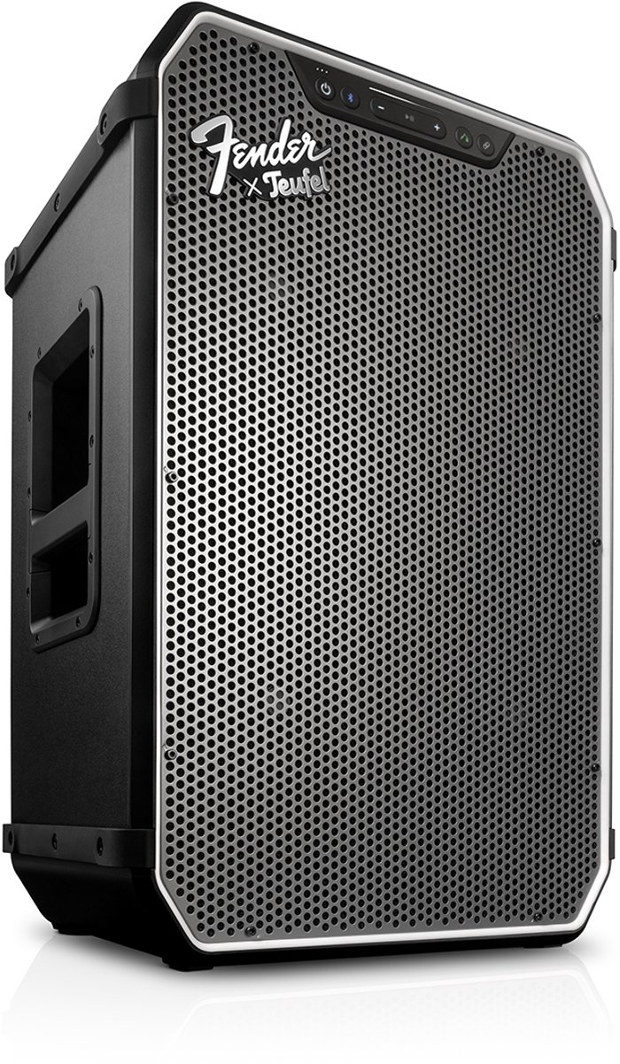 Fender x Teufel ROCKSTER NEO - Draagbare bluetooth partyspeaker, 130 dB, Batterijduur tot 36 uur, Bescherming tegen spatwater en stof, Powerbank-functie