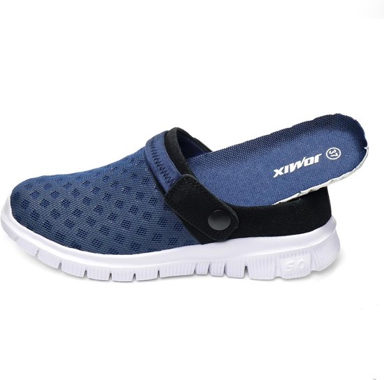 JOMIX Sloffen Dames met Ademend Gaas Vrouwen Sleehakken Pantoffels Comfortabele Zomer Orthopedisch Clogs voor Wandelen Tuin, SD2443, Roze, 41 EU