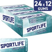 Sportlife Extramint kauwgom doos - 24 pakjes - 24x18g
