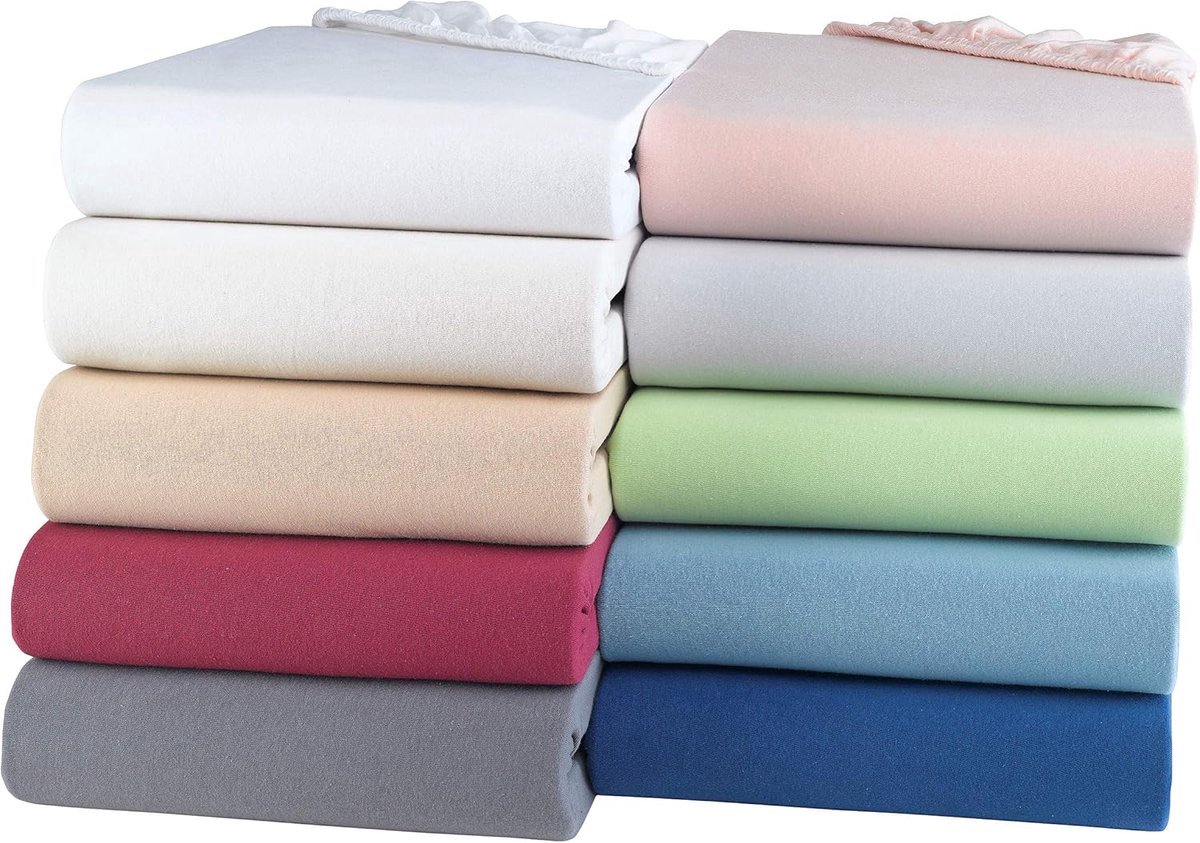Stunq® Hoogwaardig Jersey Hoeslaken van Organisch Katoen voor Kinder- en Babybedden, Diverse Maten, Antraciet