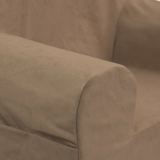 Flumi Kinderfauteuil van schuim - Beige van Merkloos — afbeelding 3