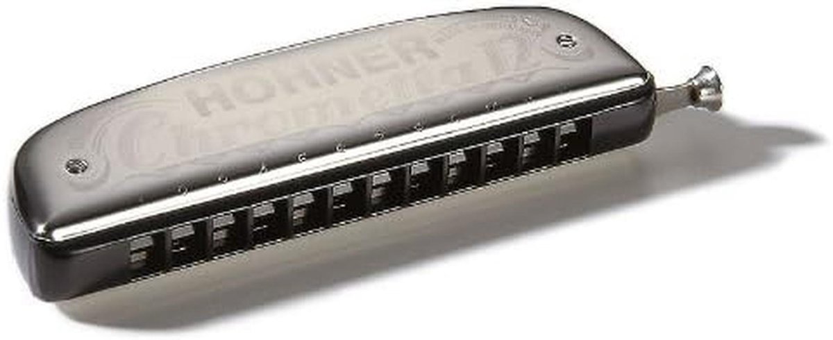Chromatische Mondharmonica in C met 12 Tonen voor Beginners en Gevorderden