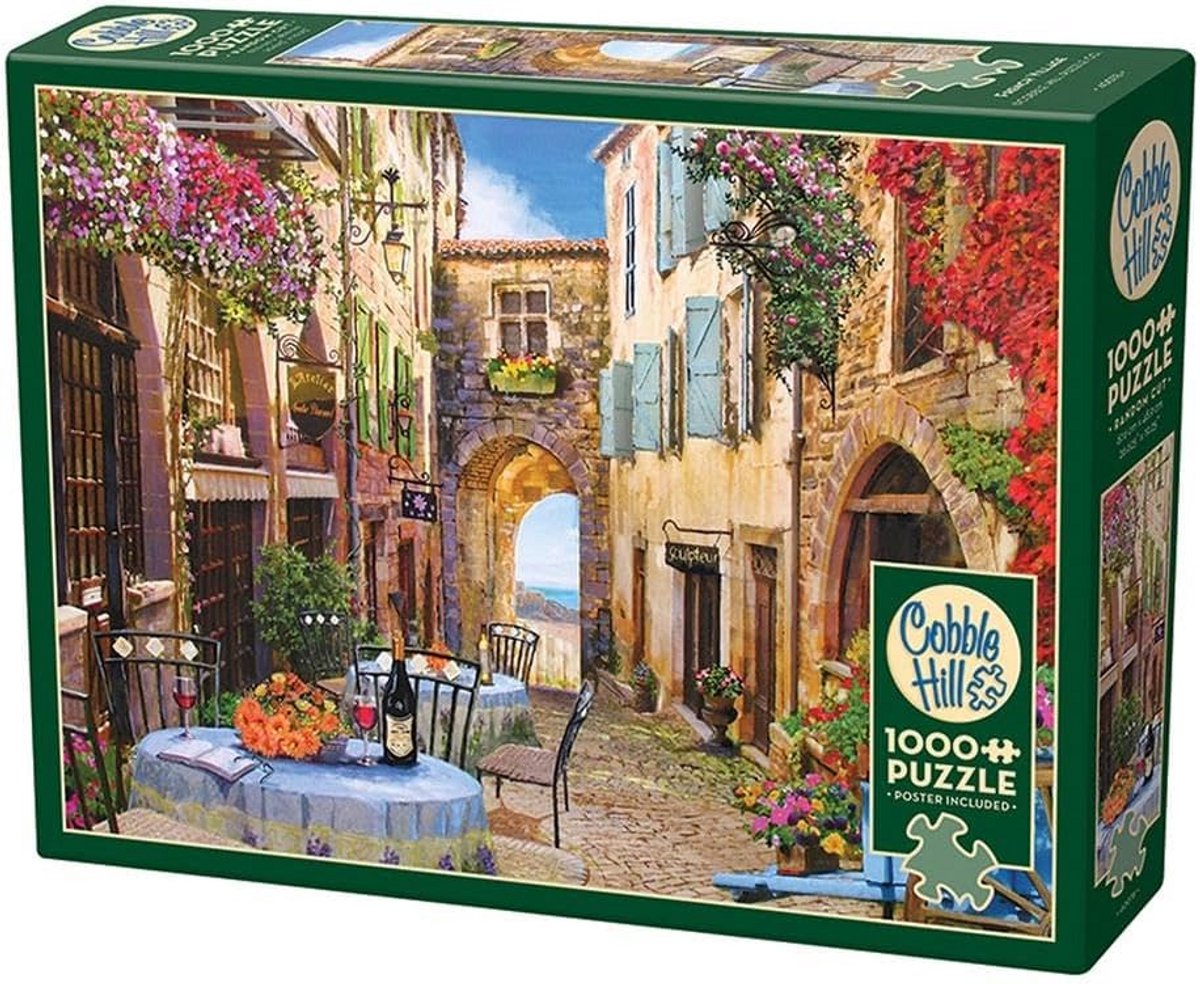 Legpuzzel 1000 Stukjes: Schilderachtig Frans Dorp