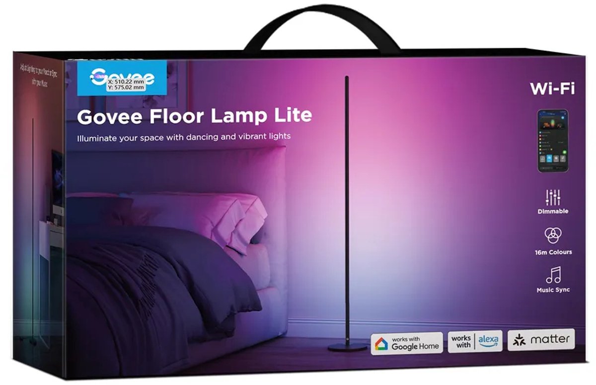 Govee slimme vloerlamp 136 cm Matter RGBICW thumbnail 8