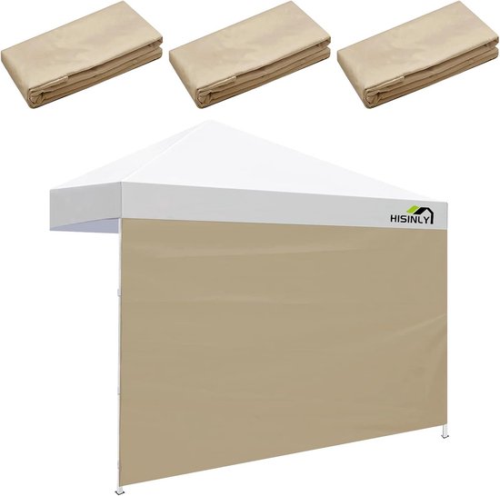 Relaxdays Zijwand Partytent 2 X 3 M Set Van Zijkant Met Raam Waterdicht Zeil 597264612