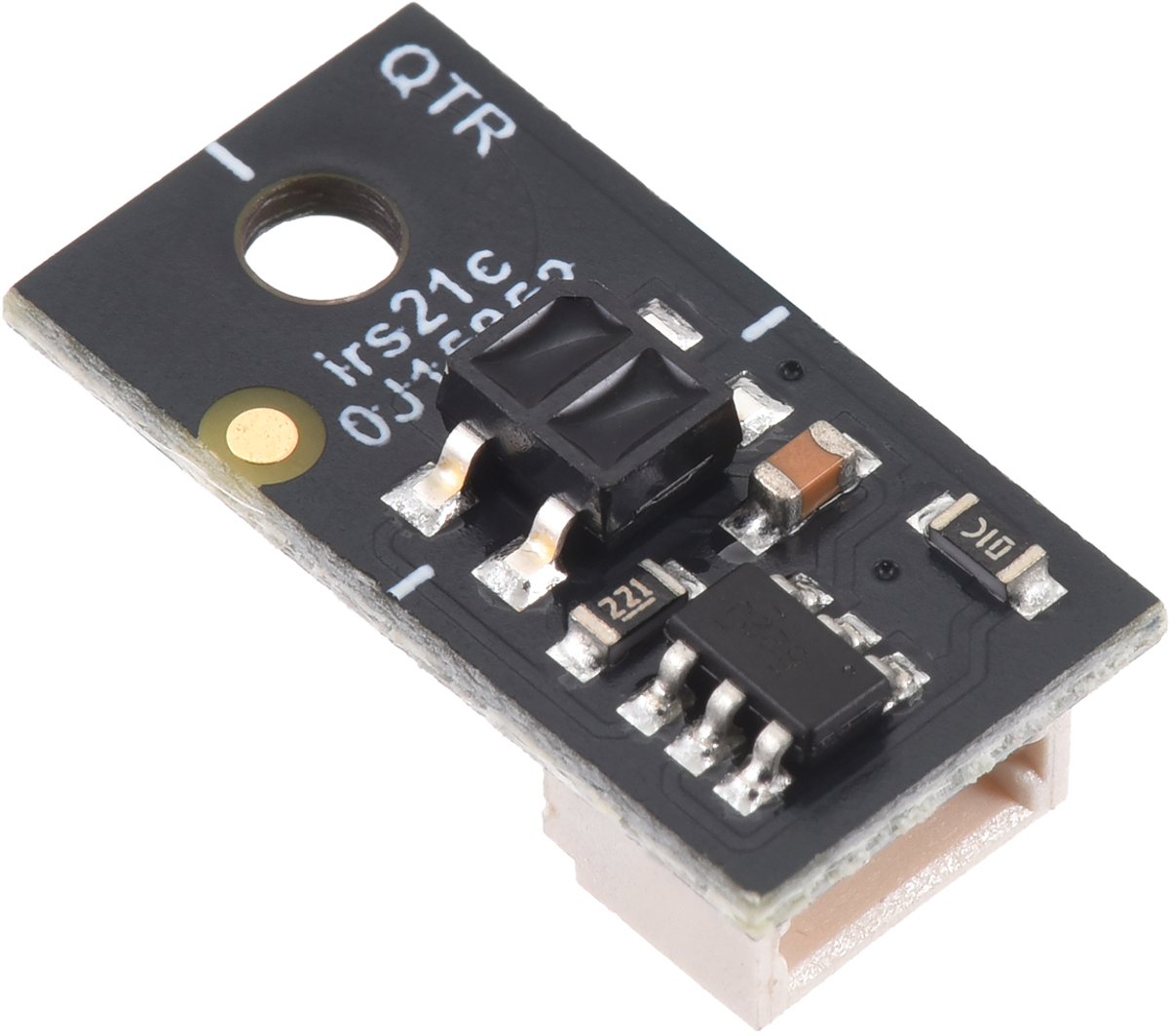 Pololu 4140 – QTR-MD-01RC-S Reflectiesensor – 1 Kanaal – 8 mm – RC Output – Side-Entry Connector