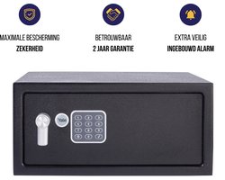 Yale Value Safe Coffre-fort pour ordinateur portable avec alarme, YLC/200/DB2