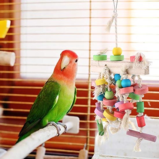 MiOYOOW Vogelnestbett, Vogel Hängematte, Plüsch Vogelnest