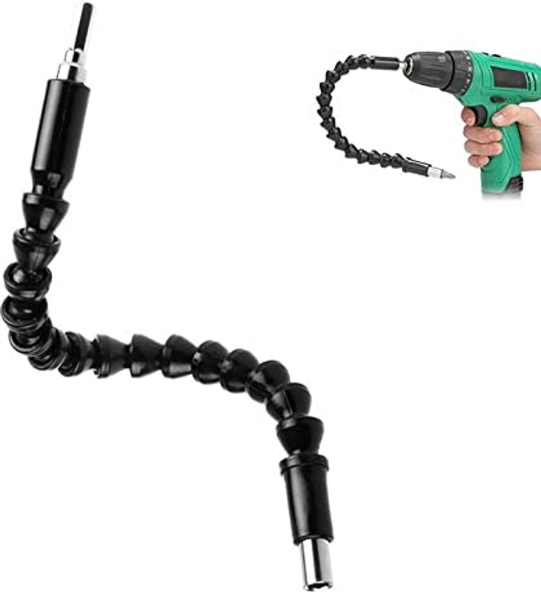 Flexibele boorverlenging, flexibele verlengschroevendraaier, ontdek flexibele verlengstukken voor boren (1/4), schroevendraaier voor elektrische apparaten