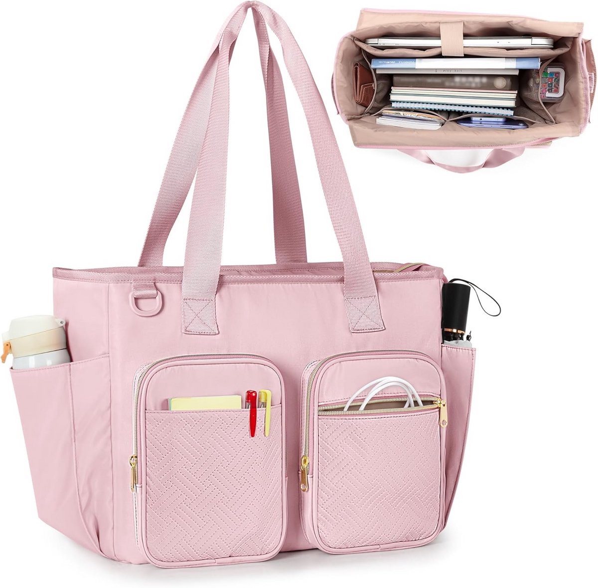 Grote Laptoptas voor Leraren - Multifunctionele Les- en Werk-