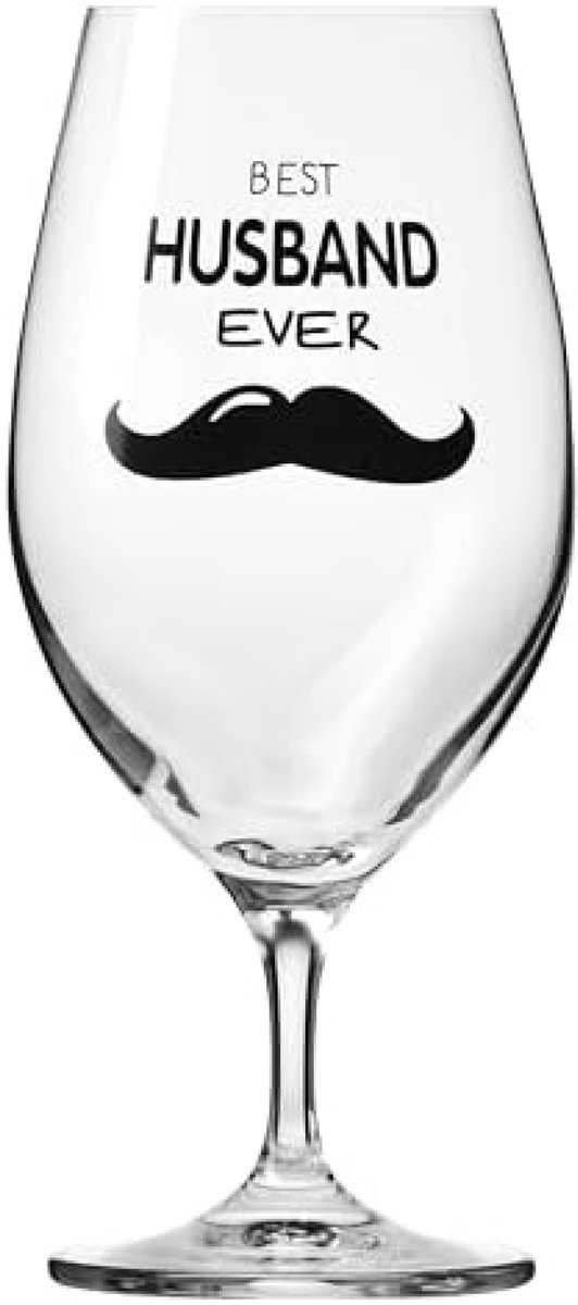 Gegraveerd Bierglas 400 ml - Perfect Cadeau voor Speciale Mannen