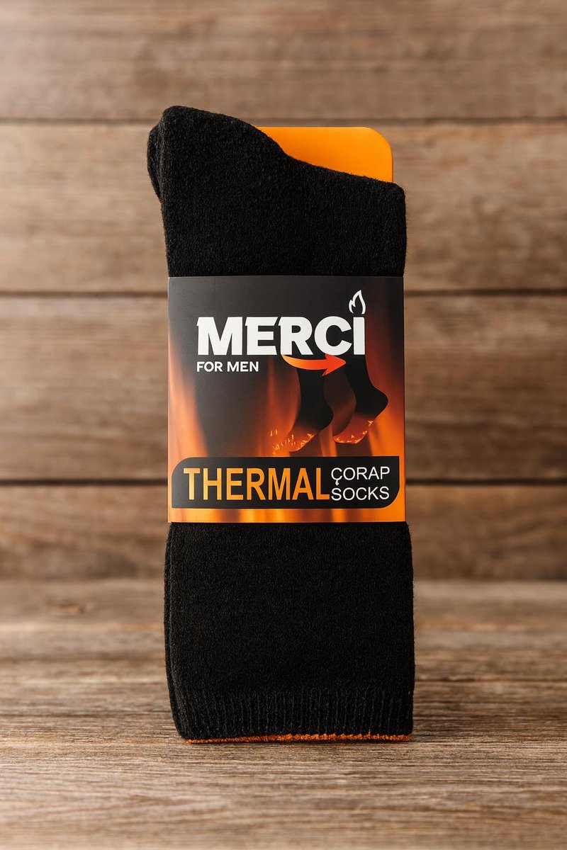 Merci Thermal Heren Sokken – Extra Warmte voor Koude Dagen