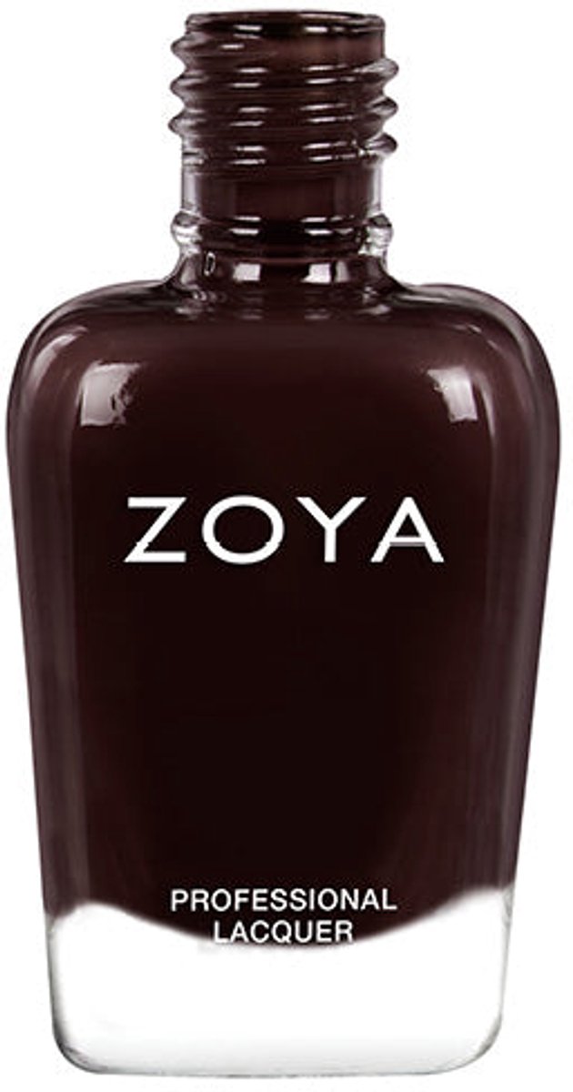Zoya Dionne – Vegan Diep Bruine Nagellak met Wijnrode Ondertoon – Crème Finish 15 ml