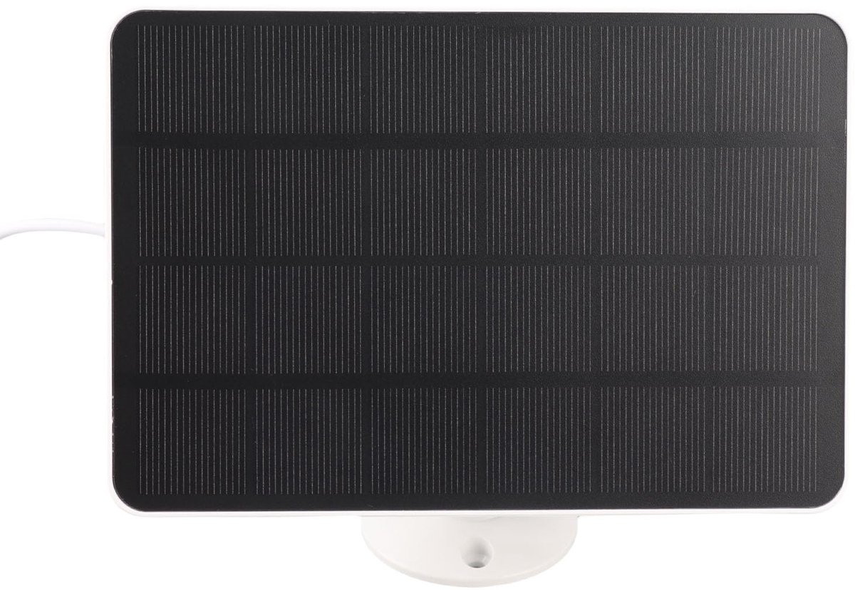 Solar Panel Camera Charger Doorbell Solar Panel, Video Doorbell Solar Panel Charger for Google Nest for Doorbell Camera for Ring Video Doorbell 2 for Doorbell 3 (CSP4W-O-W)