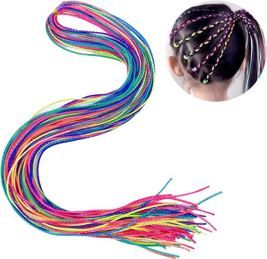 Hoofdband hoorntjes Evi | Regenboog pailletten feesthoofddeksel