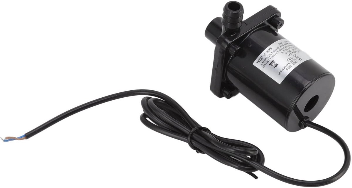 DC borstelloze waterpomp, mini dompelpomp met laag startvermogen, energiebooster 8V-24V 350-900L/H