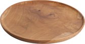 Raw Materials Decoratie Bord - Teak hout - 28 cm
