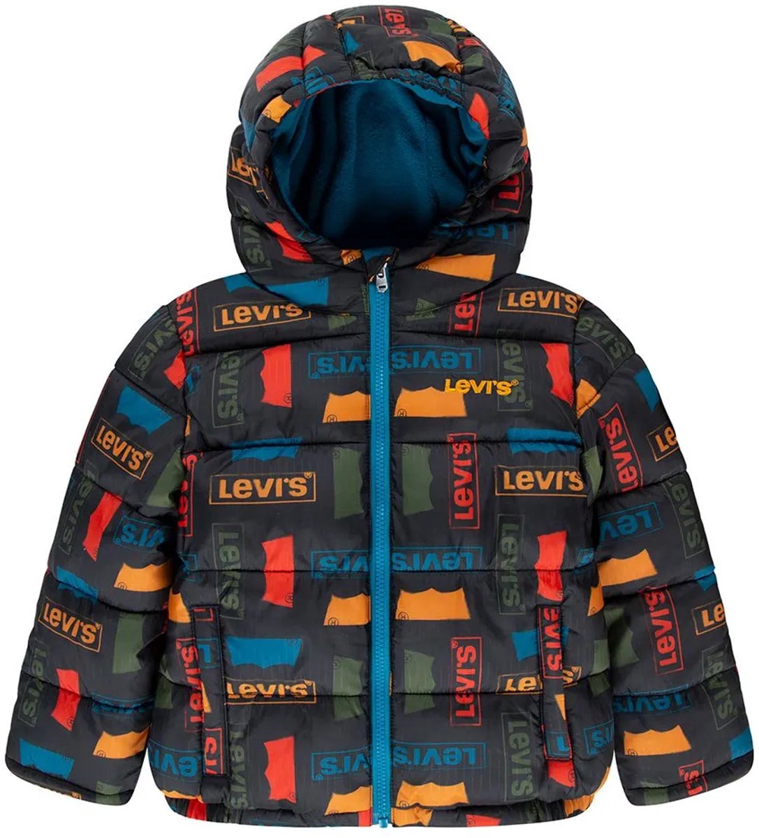 Levi´s ® Kids Core Aop Doudoune 6 Years Jongens Ocean Depths