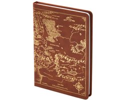 Noble Collection The Lord of the Rings Journal Map of Middle-Earth 240 pages Stationery Image