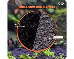 Zwart Aquarium Grind 20 kg - Substraat voor Vissen en Planten (0,6-1,2 mm)