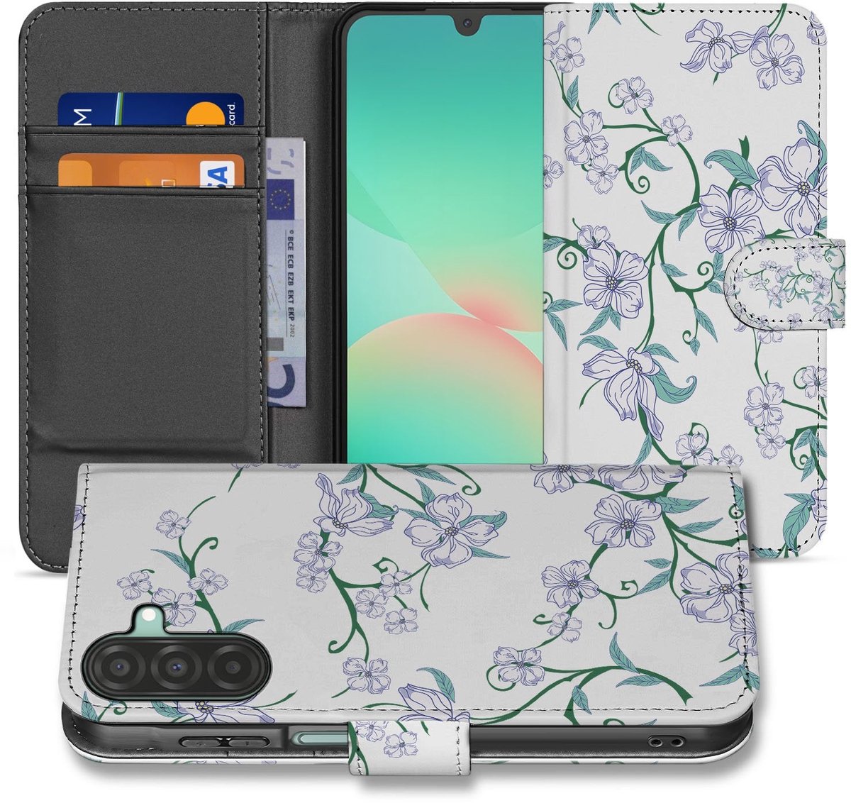 Samsung Galaxy A17 Uniek Hoesje Blossom White