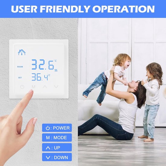 Slimme Digitale Kalender voor Thuis 10,1 Inch HD-touchscreen