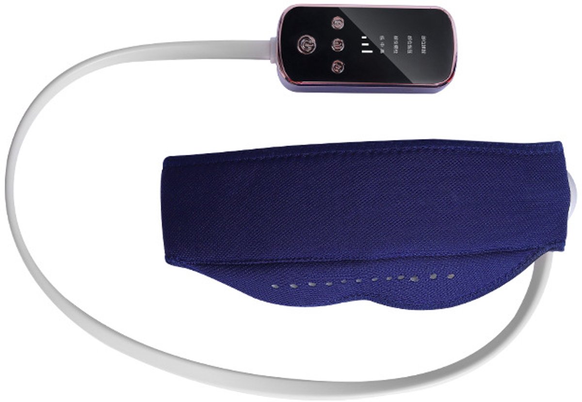 Hoofdmassager, airbag-drukmassager, hoofd- en ooggeïntegreerd decompressie-, warmtetherapie- en slaaphulpmiddel, oplaadbare massager