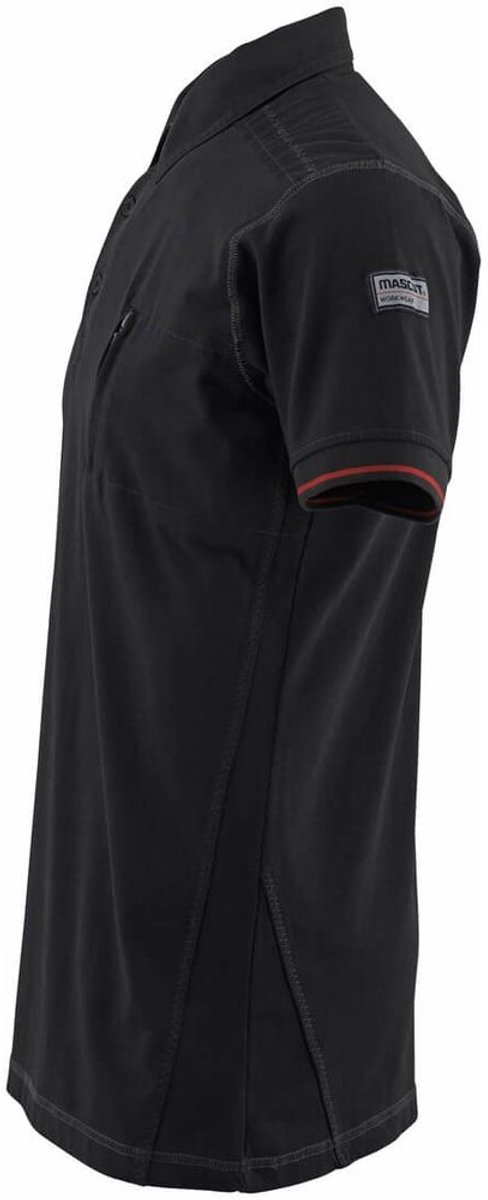 Mascot Frontline Poloshirt met borstzak 50351-833 - Zwart - S