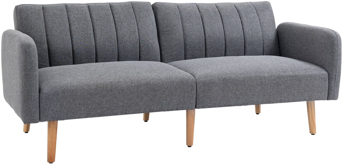HOMCOM Schlafsofa mit verstellbarer Rückenlehne 839-214