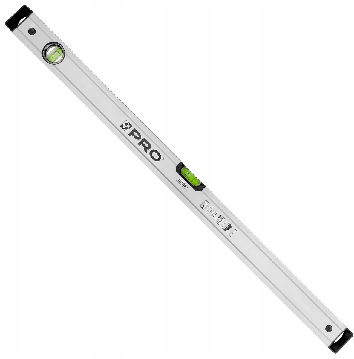 Pro Libella Waterpas 60cm met Magneten - Precisie & Duurzaamheid