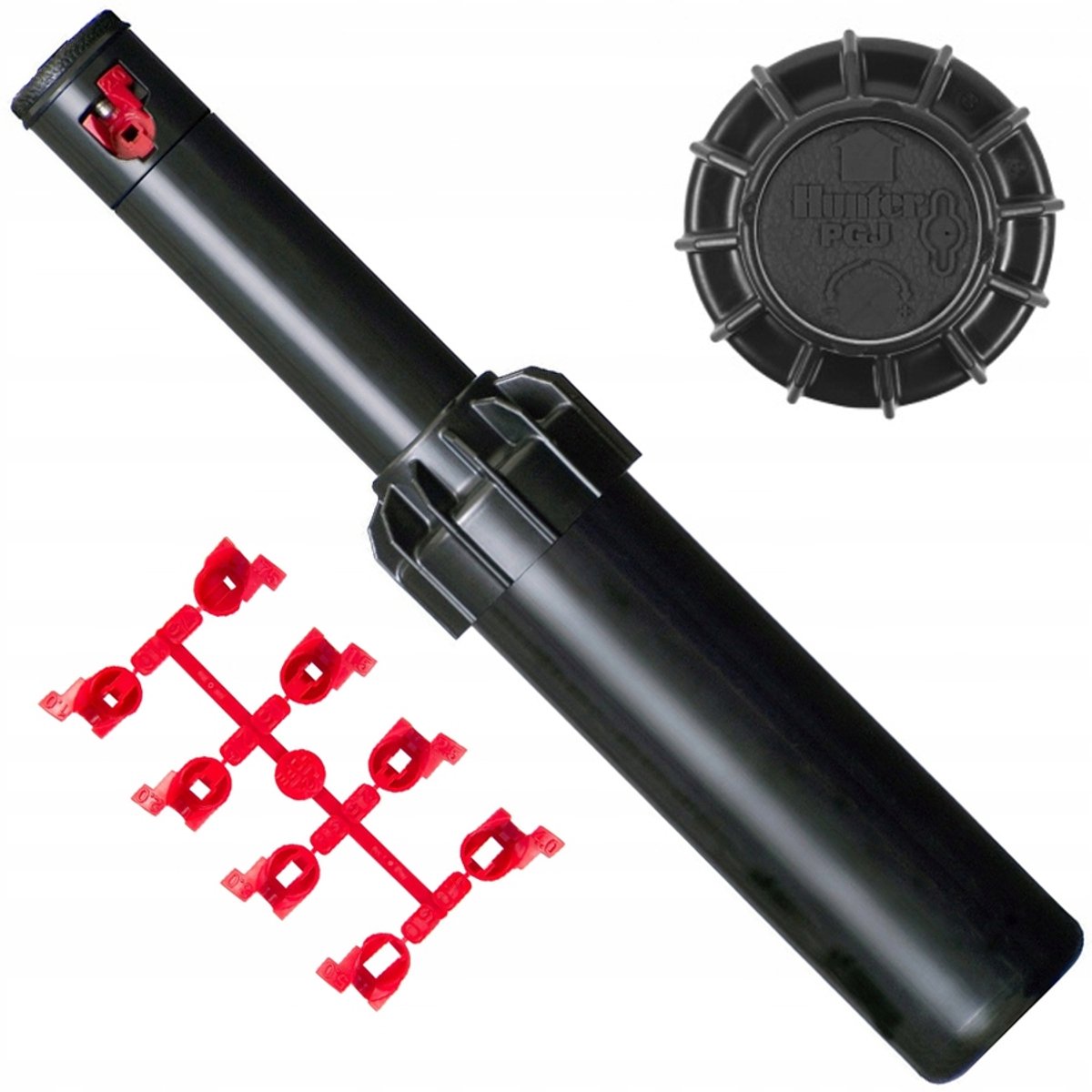 Hunter PGJ-04 verstelbare spuittoestellen met spuitbekerset