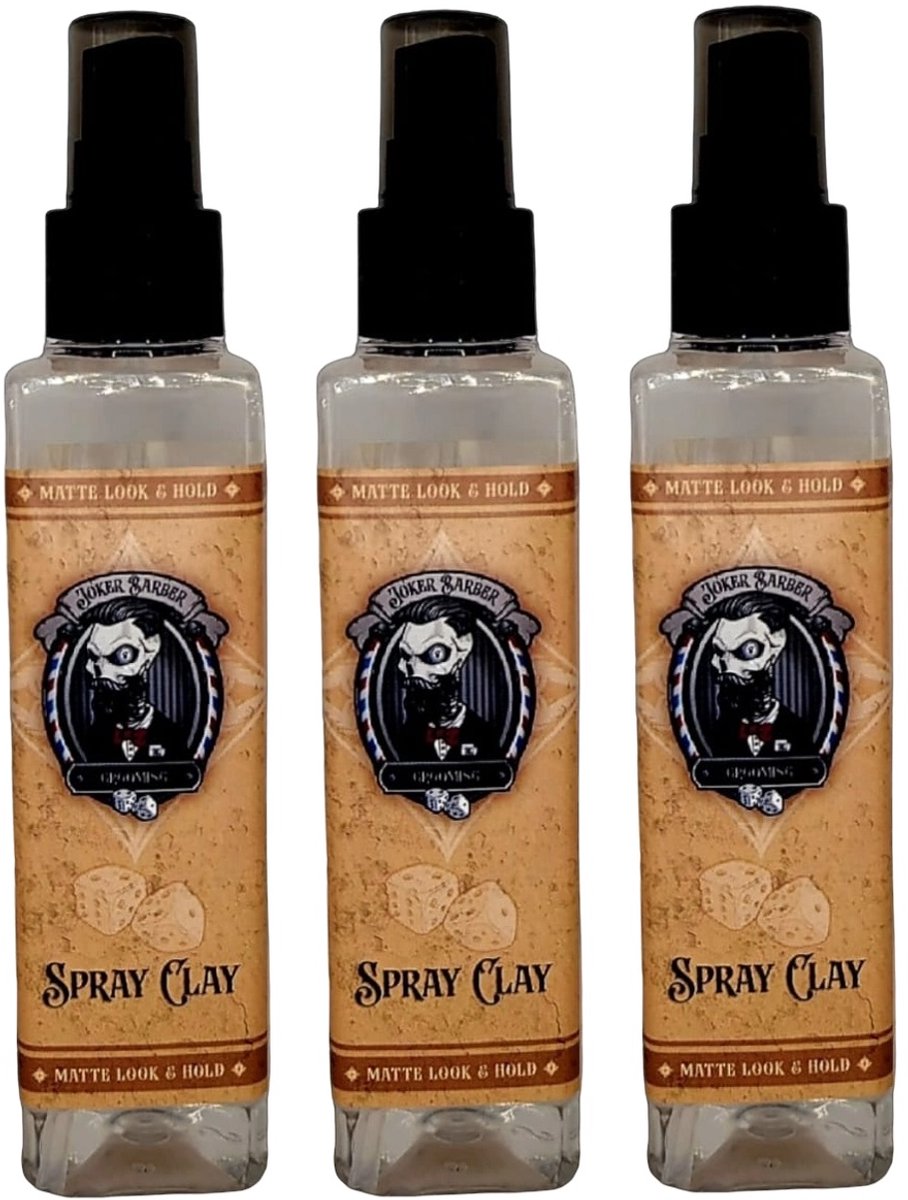 JOKER BARBER - 3X Spray Clay 150ml