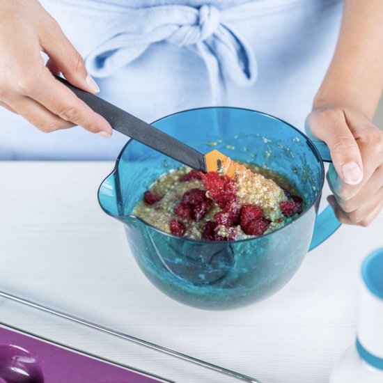 Tupperware Micro-Cook Bleu 2,25 L 18 Cm Pour Micro-ondes - Occasion