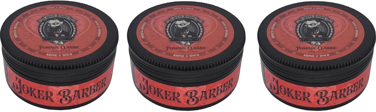 JOKER BARBER - 3X Pomade classic 150ml