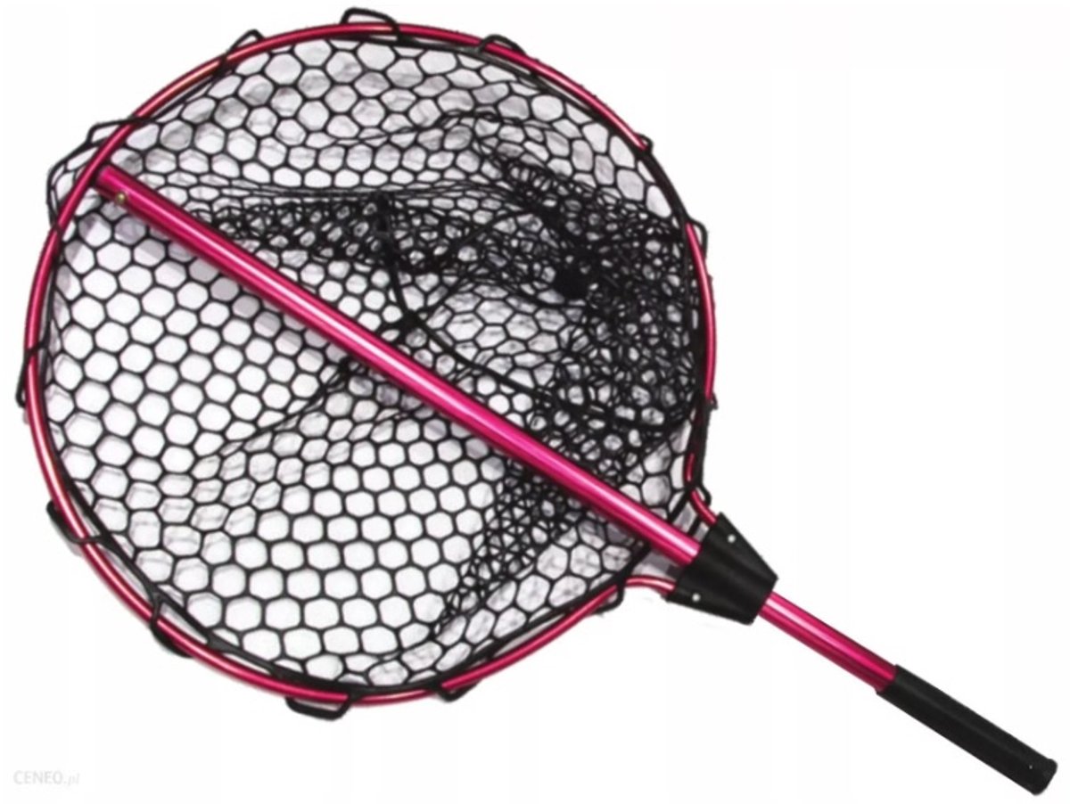 Mistrall Schepnet 76cm met Rubberen Net 45x24cm - Bootvissen