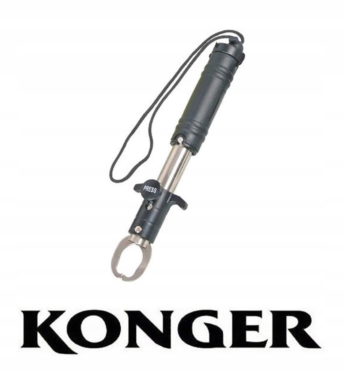 Merkloze Visgrijper met Weegschaal tot 22kg en Meetlint tot 1m
