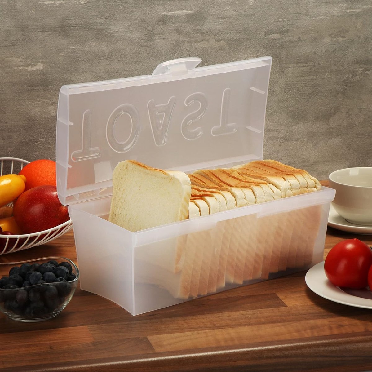 Candala Broodtrommel - Broodtrommel voor toastbrood - Broodtrommel voo