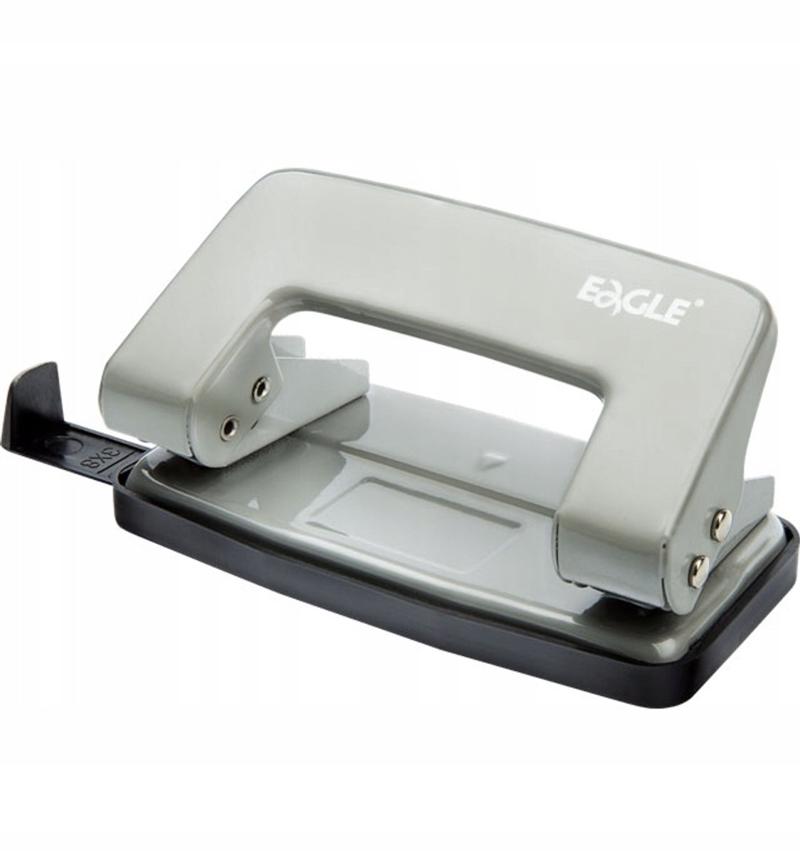 Eagle 709 R Metalen Perforator Grijs - 8 Vel
