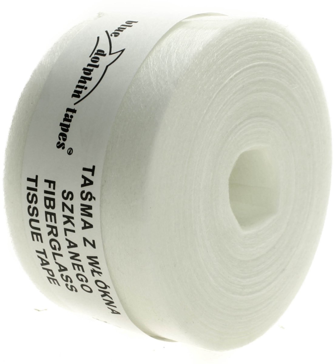 Blue Dolphin Glasvezel Tape Vlies - 50mm x 25m - Voor Gipsplaatvoegen