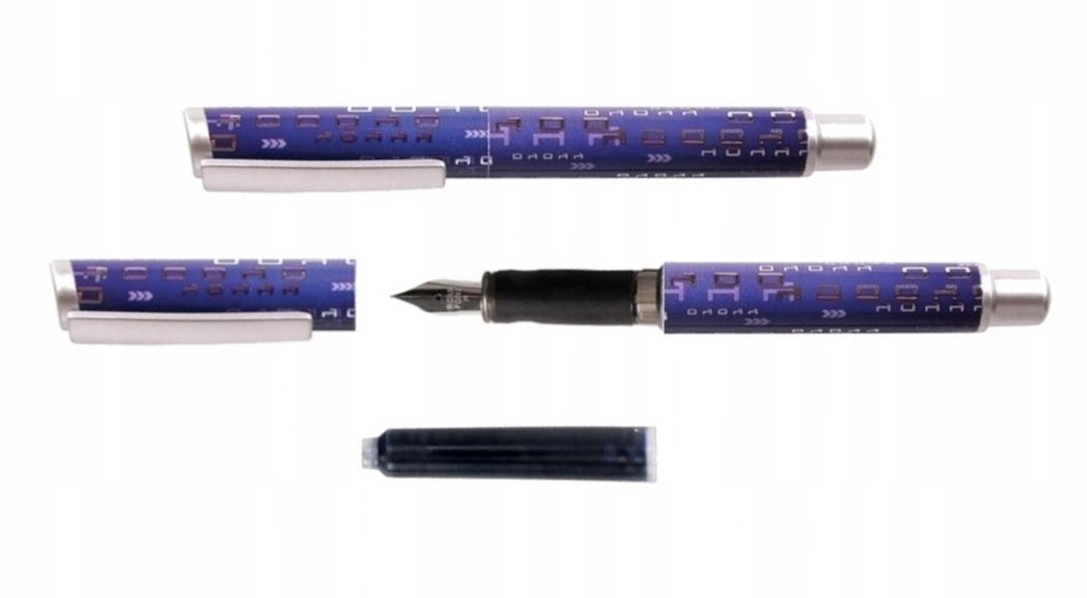 Cresco GO PEN COMP Vulpen - Fiolet met Iridium Penpunt, M Lijn