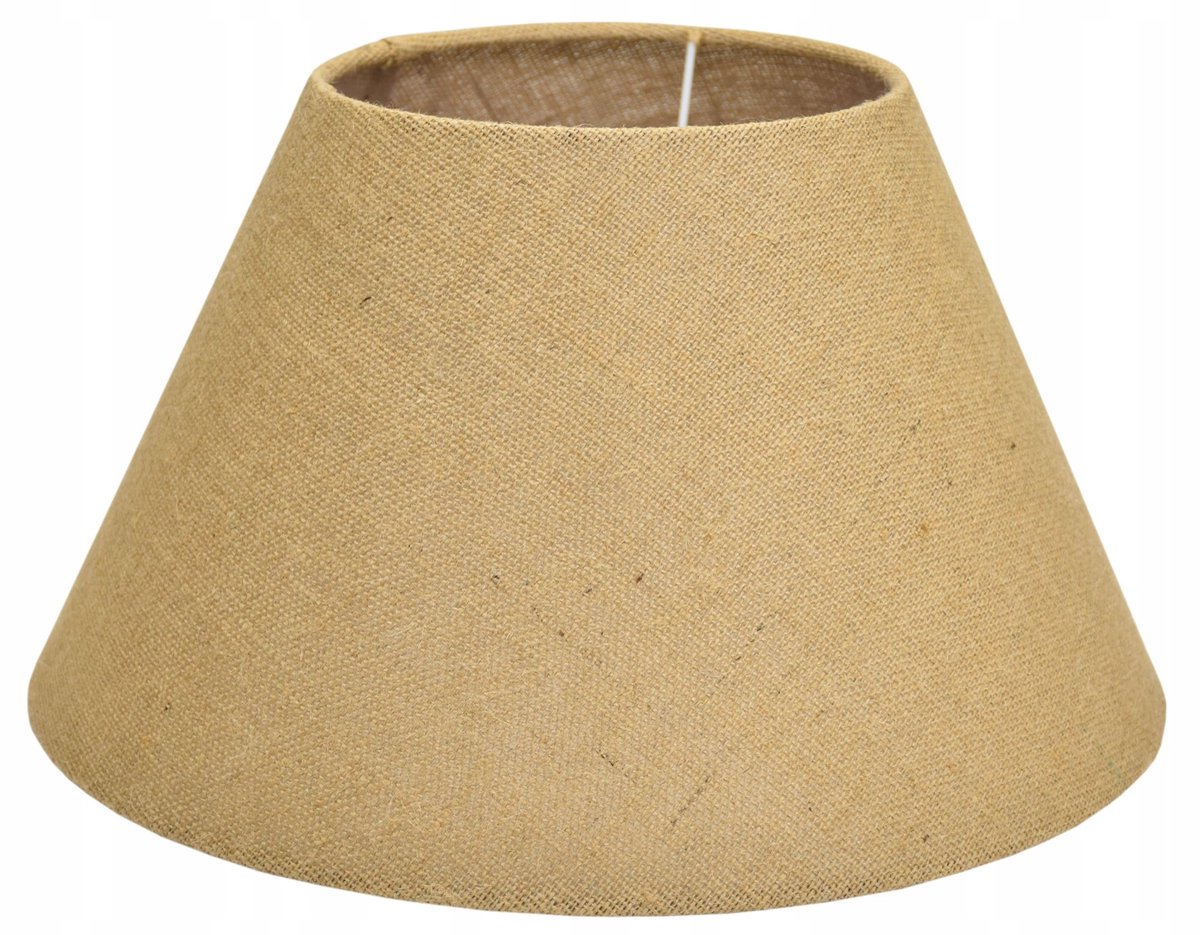 Jute Lampenkap Rolrand Boho Scandinavisch Beige 45cm E27